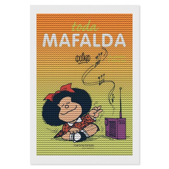 Mafalda Kits de Pintura de Diamantes para Adultos