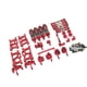 thumbnail image 4 of 29 Piezas De Repuesto De Actualización De Metal Para Wltoys 144001 144002 RC Buggy Crawler Rojo, 4 of 5