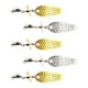 thumbnail image 5 of Se?uelos De Cebo De Pesca Con Mosca, 5 Uds., Con Anzuelos Para Panfish, Salmón, Lubina, 2,5g, Lentejuelas, 37x9,5mm, 5 of 5