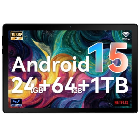 Tablet Hakaug Android De 10 Pulgadas 15, 24Gb Ram, 64Gb Rom,