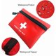 thumbnail image 5 of Bolsa de primeros auxilios AOUTACC, minikit de viaje vacía, roja, 5 of 9