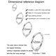 thumbnail image 2 of Aros Gabry&jwl 6 mm/8 mm/10 mm/12 mm Acero Inoxidable Plateado, 2 of 6