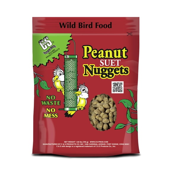 Nuggets de Sebo con Maní para Pájaros C&S 765 g