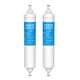 thumbnail image 1 of Filtro de agua AQUACREST GXRTQR Inline NSF para GE GXRTQR (paquete de 2), 1 of 8
