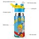 thumbnail image 3 of Richie Rich Botella de Agua con Tapa Pop Top de Un Toque, Acero Inoxidable, a Prueba de Fugas, para Deportes, Botella Infantil azul 12 oz, 3 of 6