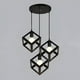 thumbnail image 3 of Lampara Colgante Geometrico Cubo Moderna Hogar Lau, 3 of 3