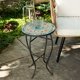 thumbnail image 1 of Mesa lateral decorativa para exterior Quality Outdoor Living 29-KY02BL azul, 1 of 6