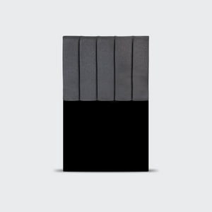 Ivi Home - Respaldo De Cama 1 Plaza Tubular Gris