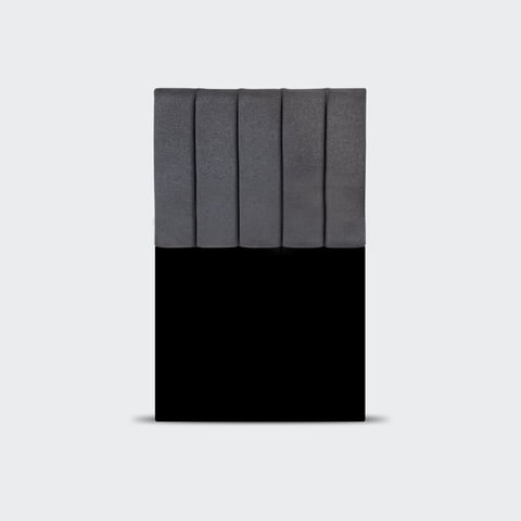 Ivi Home - Respaldo De Cama 1 Plaza Tubular Gris