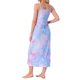 thumbnail image 3 of INSPIRE CHIC Vestido de Noche de Mujer de Rayón Suave sin Mangas con Tirantes Finos y Cuello Redondo para Primavera Verano en Casa L Azul Rosa, 3 of 6