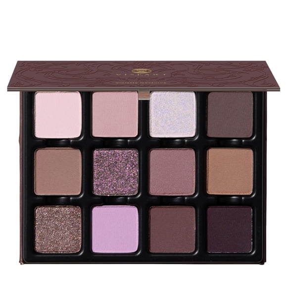 Paleta de Sombras Viseart Violette Nocturne 12 Tonos