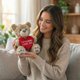 thumbnail image 4 of Oso de peluche Messenger Bear "Te Amo" 36 cm, 4 of 7