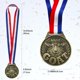 thumbnail image 2 of Medalla de Cabra YUJUE 7,6 cm Premio al Campeón con Cadena, 2 of 5
