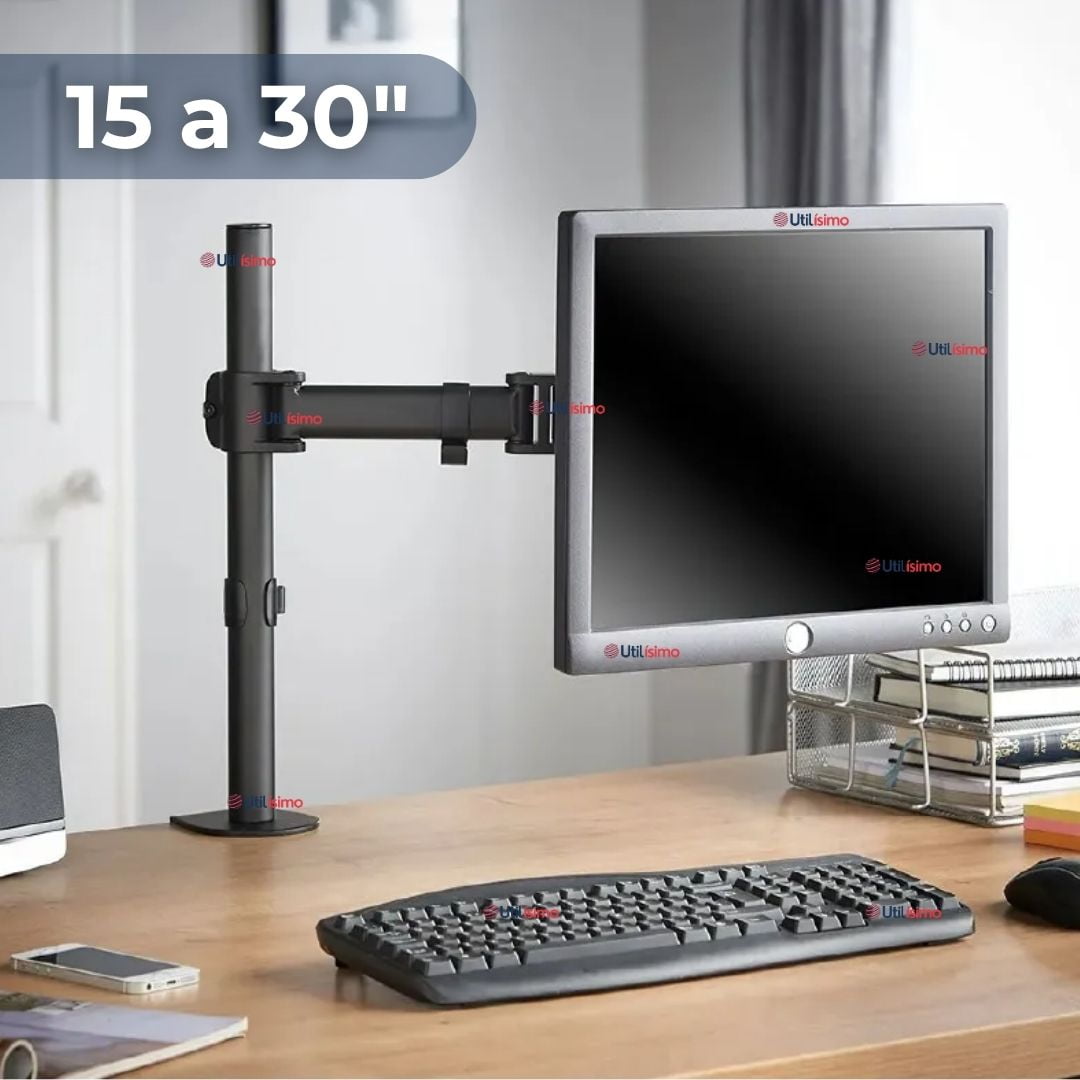 Line - Soporte 15 A 30 Pulgadas Monitor Escritorio Brazo Articulado