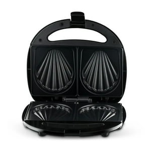 Disparo - Maquina Para Wafles Forma Ostra 4 Und Antiadherente 1400W Raf