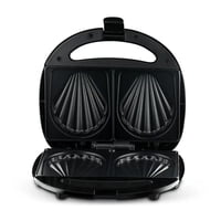 Disparo - Maquina Para Wafles Forma Ostra 4 Und Antiadherente 1400W Raf