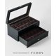 thumbnail image 2 of Caja para relojes TAWBURY Bayswater de 24 ranuras negro cuero PU, 2 of 9