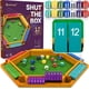 thumbnail image 1 of Juego de mesa Queensell Shut The Box colorido de madera de 16", 1 of 9