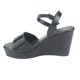 thumbnail image 2 of Sandalia Chalada Mujer Como-51 Negro Plataforma, 2 of 6