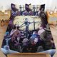 thumbnail image 1 of Nightmare Before Christmas Bedding Set Duvet Cover Comfortable and Lightweight Cartoon Bedding 3 Piece Bed Set, 1 of 5