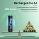 thumbnail image 2 of Baterías AA recargables BONAI 2800 mAh, paquete de 16 + cargador, 2 of 7