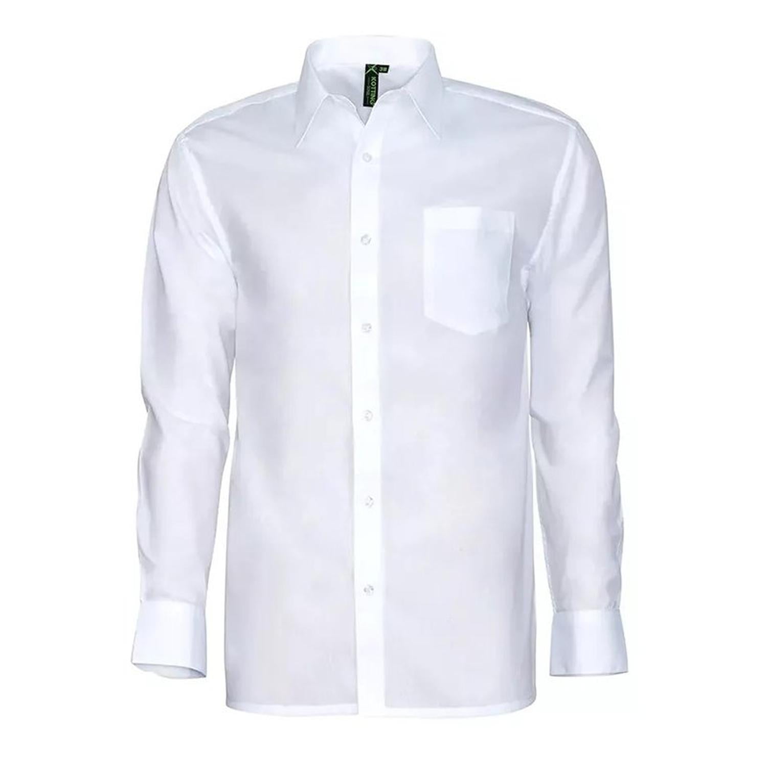 Camisa Clásica Escolar Cuello Ingles Kotting Blanco 50