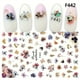 thumbnail image 2 of Elegant 3D Floral Nail Art Stickers - Plum Blossom, Sunflower, and Flower Sliders - Self-Adhesive Manicure Decoration, 2 of 2