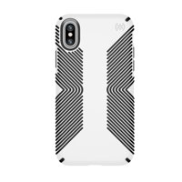 Funda Presidio Grip De Speck Products Para Iphone Xs/X, Color Blanco Y Negro