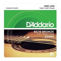 D'Addario - Cuerdas Daddario Guitarra Acustica Ez890 09-045