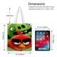 thumbnail image 5 of Angry Birds Bolso de tela con estampado de lienzo para mujer, bolsa de compras reutilizable y estética, con cremallera interior, regalo para mujer,40*45cm., 5 of 6