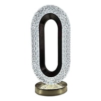 Click Ventas - Lámpara De Mesa Led De Cristal Recargable Usb Decorativa