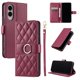 thumbnail image 2 of Funda Acolchada con Anilla y Correa para Samsung Galaxy S25 Edge Slots para Tarjetas Rojo, 2 of 5