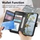 thumbnail image 4 of Funda tipo cartera de piel sintética FOXDOCK para Samsung Galaxy S26 Ultra – Resistente a golpes y a las interferencias RFID – Correa de mano larga negro, 4 of 6
