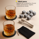 thumbnail image 2 of Juego De Regalo Set De Vasos Shot Whisky Tequileros Hielos, 2 of 6
