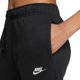 thumbnail image 5 of Pantalones Nike Modern Club Fleece para mujer, color negro y blanco, 5 of 5