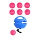 thumbnail image 4 of Entrenador de Pickleball con Cuerda, Bola Rosa, 4 of 5