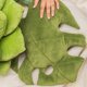 thumbnail image 2 of Almohada Green Philosophy Co. 43x41 cm Monstera Verde Musgoso, 2 of 9