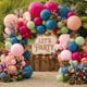 thumbnail image 2 of Kit De Arco De Globos Doble Relleno Rosa Verde Y Azul, 2 of 8