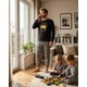thumbnail image 2 of Pijama Hombre Micropolar Térmico Invierno Talla M B5, 2 of 7