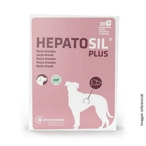 Arama Vet Farma - Hepasotil Plus Raza Grande Perro Gato X 30 Comprimidos