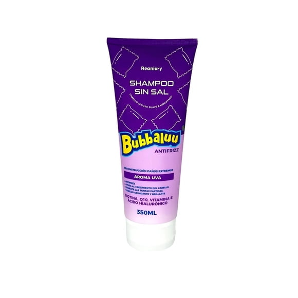 Shampoo Sin Sal Antifrizz Biotina Q10 Vitamina E
