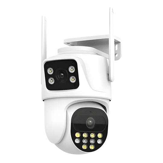Genérico - Cámara Wifi Seguridad Ip Exterior Doble Lente Wifi Plus