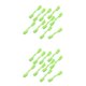 thumbnail image 3 of 20 Pinzas Fluorescentes Para Ca?a De Pescar Con Clip De Palo Resplandor, 3 of 4