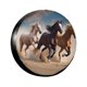 thumbnail image 1 of Cobertura para llanta de repuesto Eugzak 36 cm Caballos galopantes (sin cámara), 1 of 7