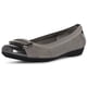 thumbnail image 1 of Zapatos Anne Klein Uplift Ballet Flat para mujer, peltre, 1 of 7