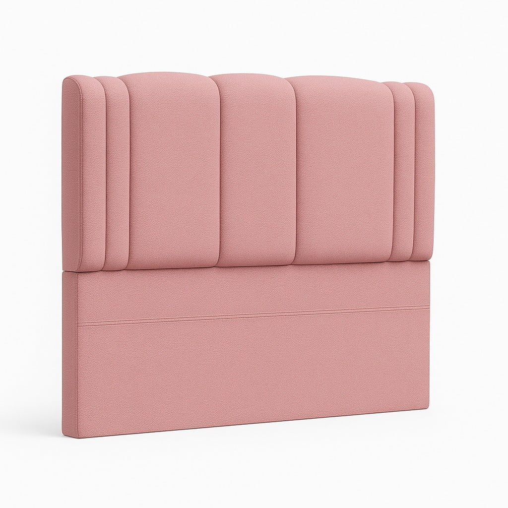 Ethan Desing - Respaldo De Cama 1 Plazas Milano Palo Rosa