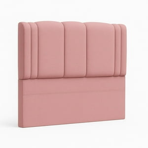 Ethan Desing - Respaldo De Cama 1 Plazas Milano Palo Rosa