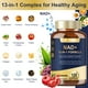 thumbnail image 2 of Suplemento NAD+ Totaria para mujeres y hombres con NR, resveratrol, 120 cápsulas, 2 of 3