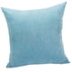 thumbnail image 3 of Funda De Almohada De Tiro Suave Funda De Cojín De Cintura De Sofá Cuadrado Azul Claro 60 X 60cm, 3 of 5