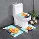 thumbnail image 1 of Juego de 3 Alfombras de Baño Tobee Terciopelo Coral, 1 of 6
